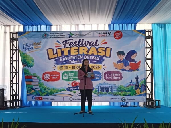 Bupati Paramitha Buka Festival Literasi Brebes Beres, Targetkan Budaya Baca Dongkrak IPM