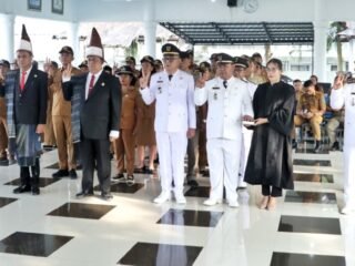Pemkab Simalungun Lantik 45 Pejabat, Perkuat Tata Kelola Pemerintahan dan Pelayanan Publik